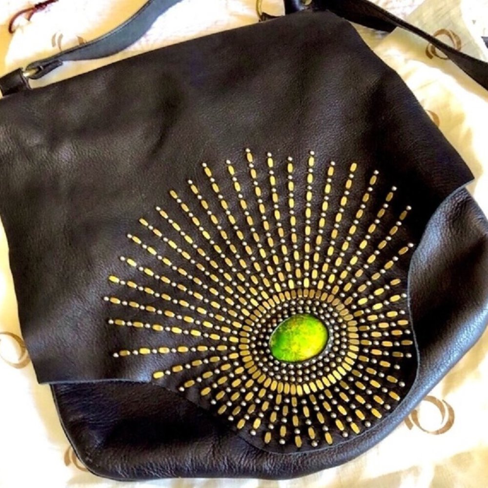 Calleen Cordero Studded Leather Bag